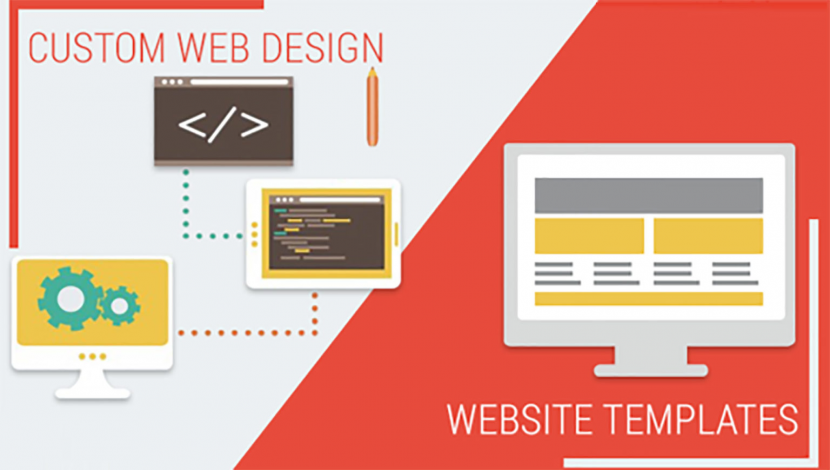 Custom Website Design Vs Website Templates Custom Website Design Vs Website Templates
